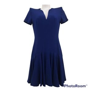 Alexander MQueen Royal Blue Dress